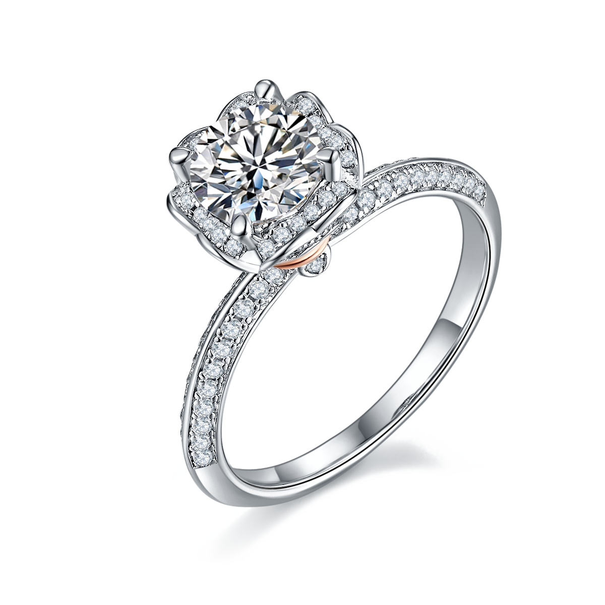 Moissanite Ring