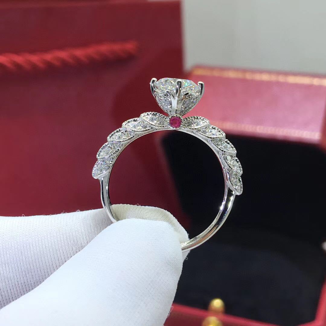 Moissanite Ring